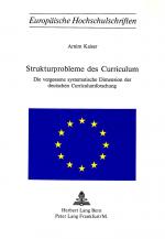 Cover-Bild Strukturprobleme des Curriculum