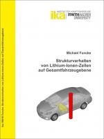 Cover-Bild Strukturverhalten von Lithium-Ionen-Zellen auf Gesamtfahrzeugebene