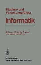 Cover-Bild Studien- und Forschungsführer Informatik