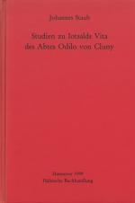 Cover-Bild Studien zu Iotsalds Vita des Abtes Odilo von Cluny