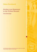 Cover-Bild Studien zum Kaiseramt in der Frühen Neuzeit
