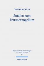 Cover-Bild Studien zum Petrusevangelium