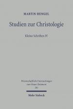 Cover-Bild Studien zur Christologie