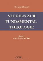 Cover-Bild Studien zur Fundamentaltheologie