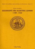 Cover-Bild Studien zur Geschichte, Kunst und Kultur der Zisterzienser / Geschichte des Klosters Lehnin 1180-1542