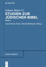 Cover-Bild Studien zur jüdischen Bibel