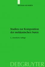 Cover-Bild Studien zur Komposition der mekkanischen Suren