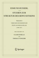 Cover-Bild Studien zur Struktur des Bewusstseins