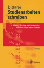 Cover-Bild Studienarbeiten schreiben