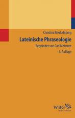 Cover-Bild Studienbücher WBG / Lateinische Phraseologie