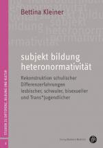 Cover-Bild subjekt bildung heteronormativität