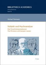 Cover-Bild Subjekt und Psychoanalyse