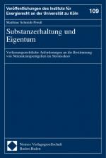 Cover-Bild Substanzerhaltung und Eigentum