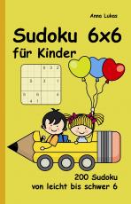 Cover-Bild Sudoku 6x6 für Kinder