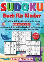 Cover-Bild Sudoku Buch für Kinder ab 6 Jahren