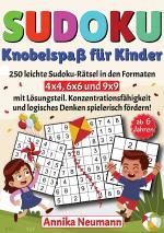 Cover-Bild Sudoku Knobelspaß für Kinder ab 6 Jahren