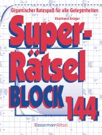 Cover-Bild Superrätselblock 144 (5 Exemplare à 3,99 €)