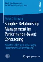 Cover-Bild Supplier Relationship Management im Performance-based Contracting