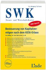 Cover-Bild SWK-Spezial Besteuerung von Kapitalvermögen