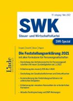 Cover-Bild SWK-Spezial Die Feststellungserklärung 2021