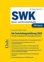 Cover-Bild SWK-Spezial Die Feststellungserklärung 2022