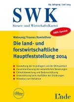 Cover-Bild SWK-Spezial Die land- und forstwirtschaftliche Hauptfeststellung 2014