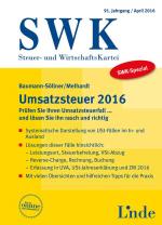 Cover-Bild SWK-Spezial Umsatzsteuer 2016