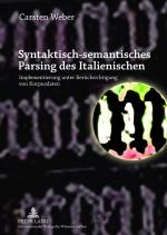 Cover-Bild Syntaktisch-semantisches Parsing des Italienischen