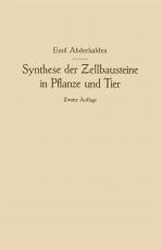 Cover-Bild Synthese der Zellbausteine in Pflanze und Tier