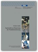 Cover-Bild Systematik zur Bewertung der Produktionsleistung