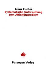 Cover-Bild Systematische Untersuchung zum Affinitätsproblem
