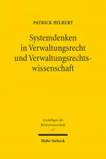 Cover-Bild Systemdenken in Verwaltungsrecht und Verwaltungsrechtswissenschaft