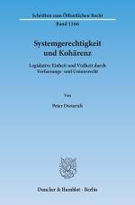 Cover-Bild Systemgerechtigkeit und Kohärenz.