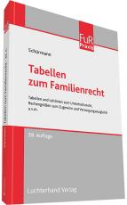 Cover-Bild Tabellen zum Familienrecht