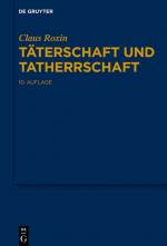 Cover-Bild Täterschaft und Tatherrschaft