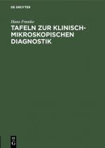 Cover-Bild Tafeln zur klinisch-mikroskopischen Diagnostik