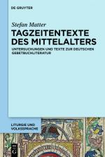 Cover-Bild Tagzeitentexte des Mittelalters