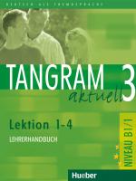 Cover-Bild Tangram aktuell 3 – Lektion 1–4