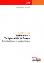 Cover-Bild Tarifeinheit - Tarifpluralität in Europa