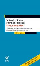 Cover-Bild Tarifrecht für den öffentlichen Dienst – Bund/Gemeinden