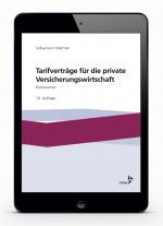 Cover-Bild Tarifverträge für die private Versicherungswirtschaft