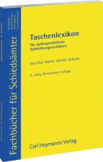 Cover-Bild Taschenlexikon für Schiedsämter und Schiedsstellen