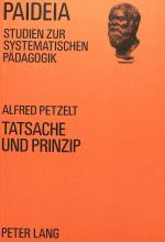 Cover-Bild Tatsache und Prinzip