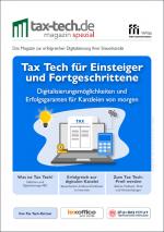 Cover-Bild Tax Tech-Magazin Spezial 1/24: Tax Tech für Einsteiger und Fortgeschrittene