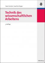 Cover-Bild Technik des wissenschaftlichen Arbeitens