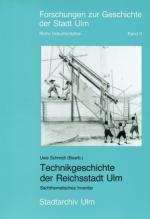 Cover-Bild Technikgeschichte der Reichsstadt Ulm