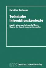 Cover-Bild Technische Interaktionskontexte