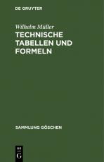 Cover-Bild Technische Tabellen und Formeln