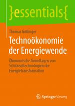 Cover-Bild Technoökonomie der Energiewende