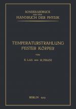 Cover-Bild Temperaturstrahlung fester Körper